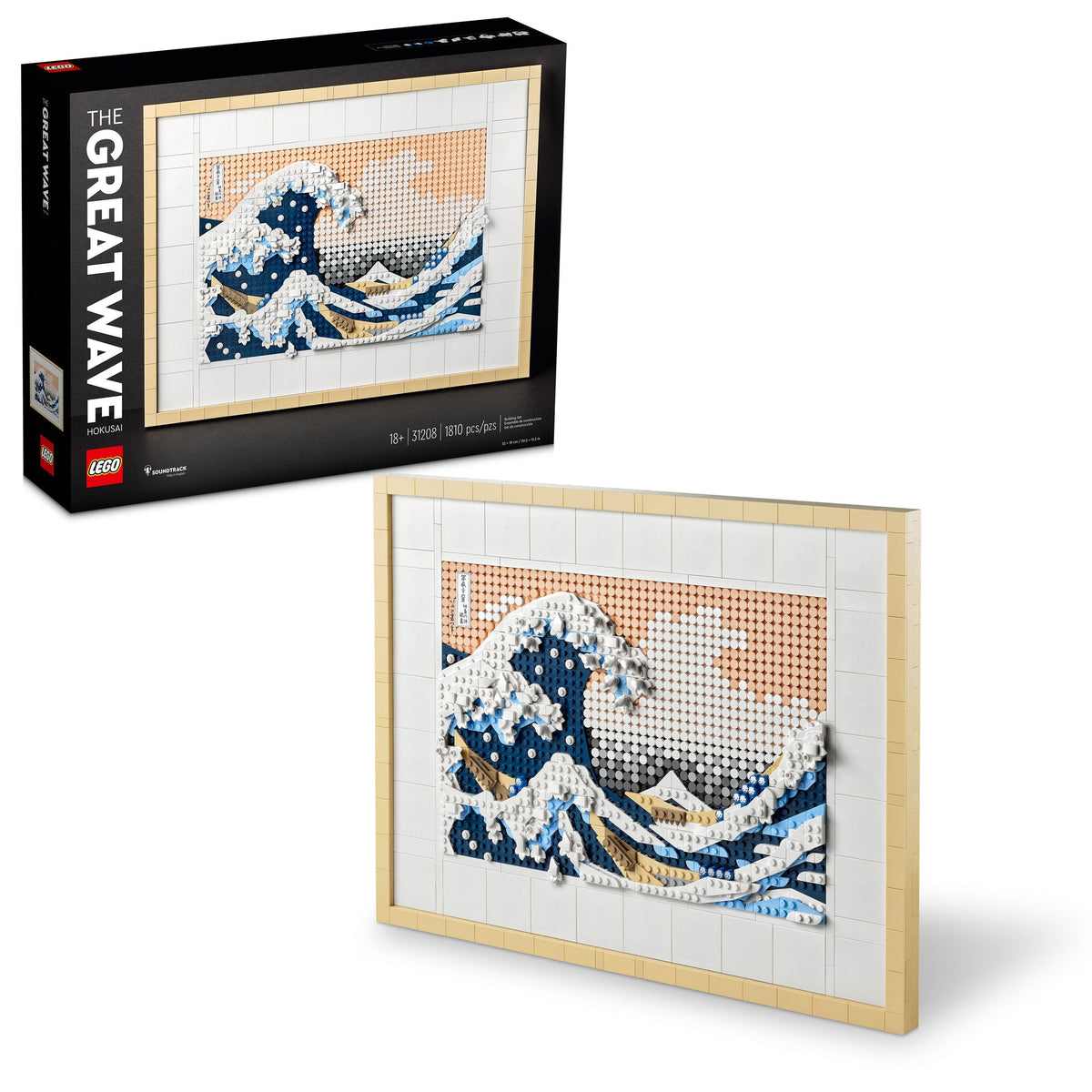 31208 Hokusai - The Great Wave* product image 2, provided for visual reference and product detail review