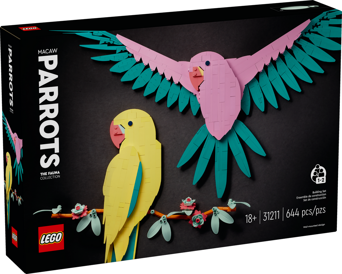 31211 The Fauna Collection - Macaw Parrots product image 2, provided for visual reference and product detail review