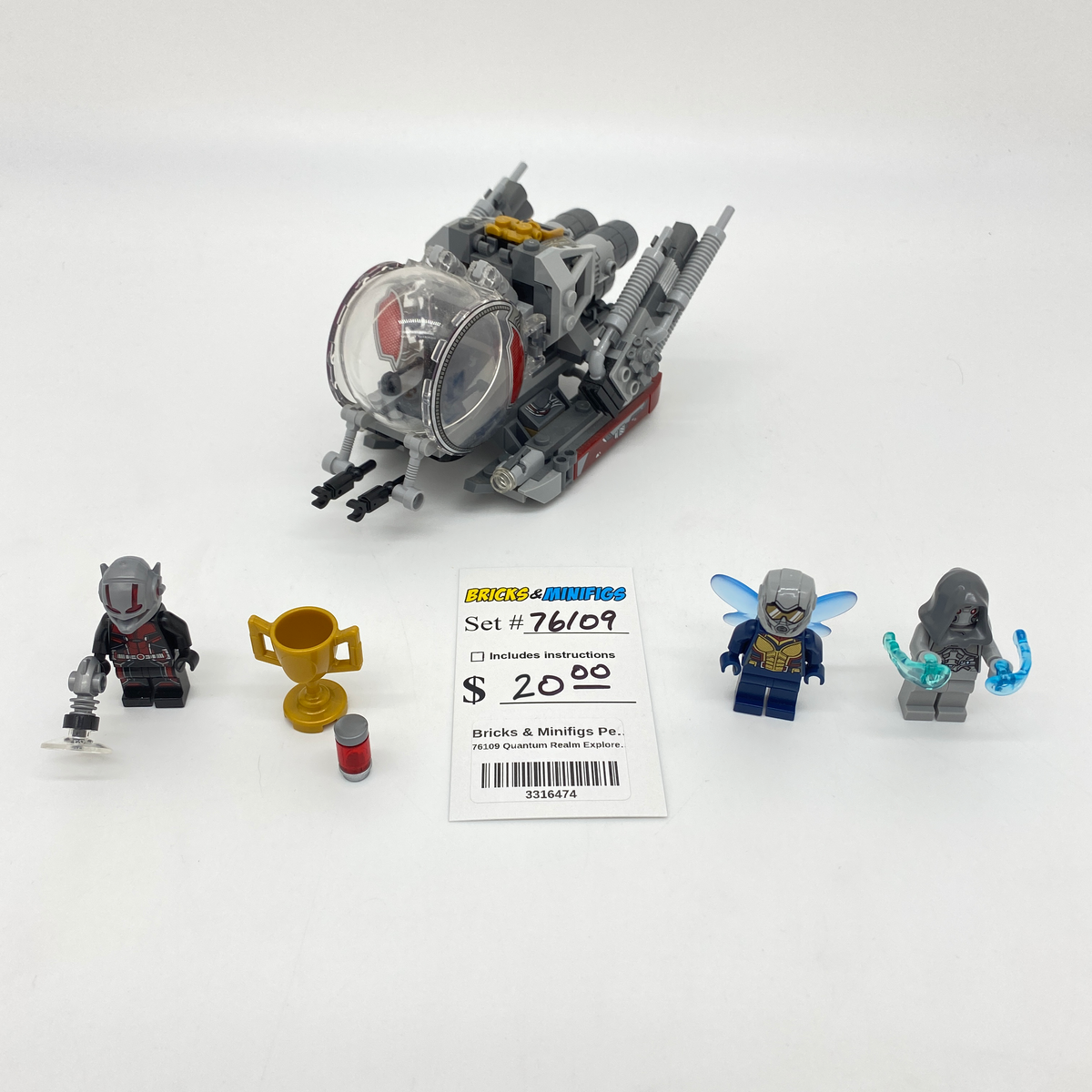 76109 Quantum Realm Explorers (U) product image 1, provided for visual reference and product detail review