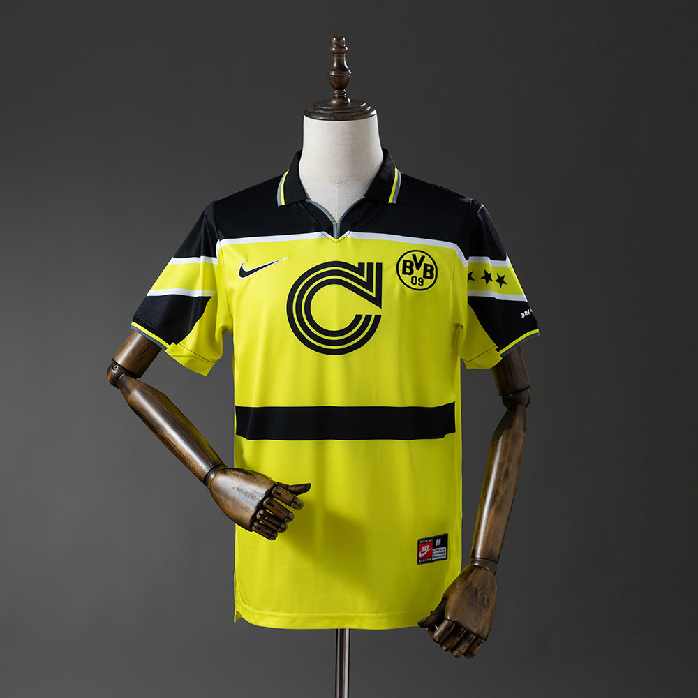 Dortmund Jersey 1996-97 Home Retro Football Kit product image 1