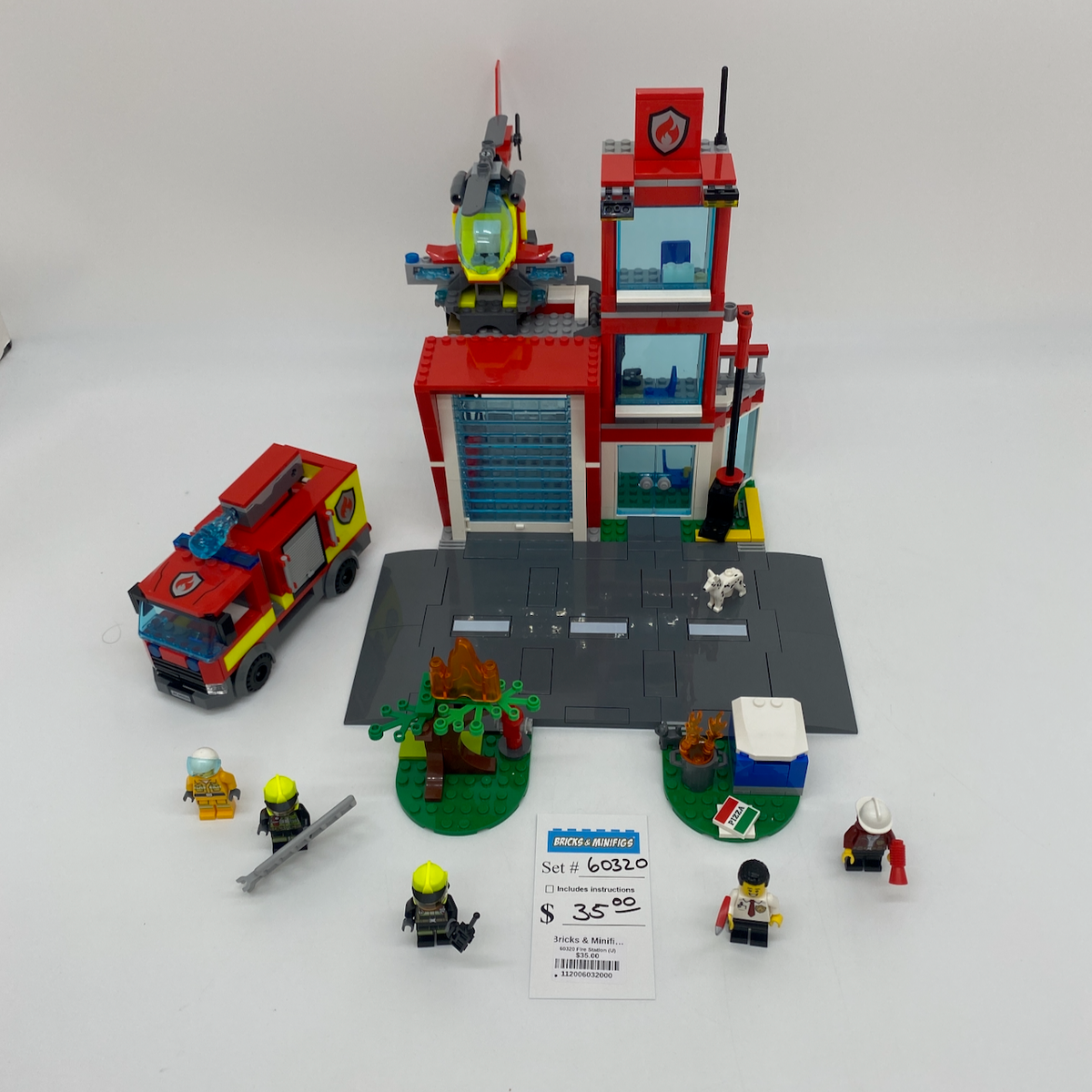 60320 Fire Station (U) product image 1, provided for visual reference and product detail review