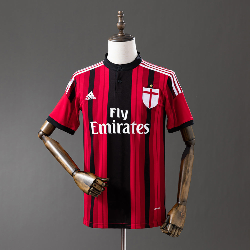 AC Milan Jersey 2014-15 Home Retro Football Kit product image 1