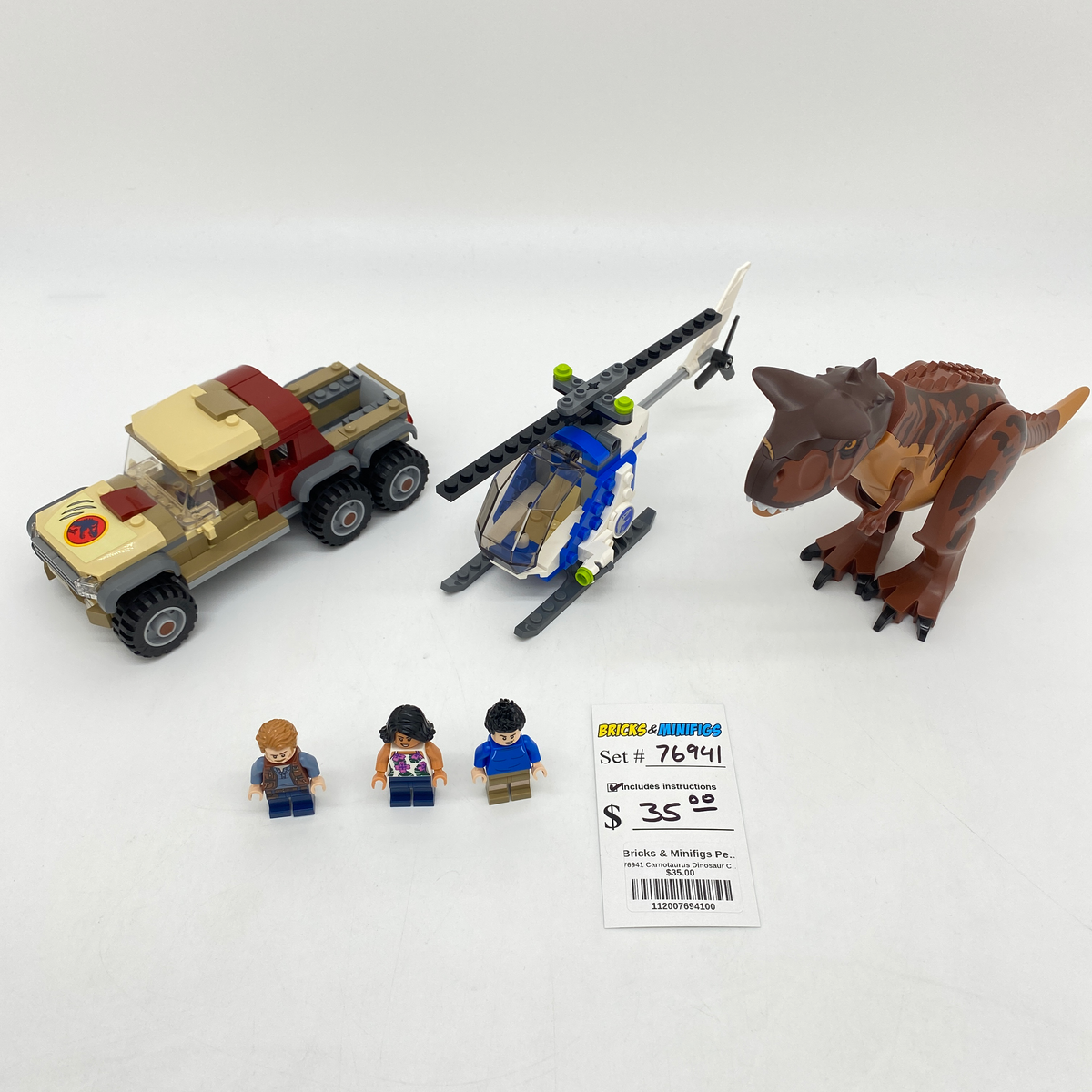 76941 Carnotaurus Dinosaur Chase (U) product image 1, provided for visual reference and product detail review