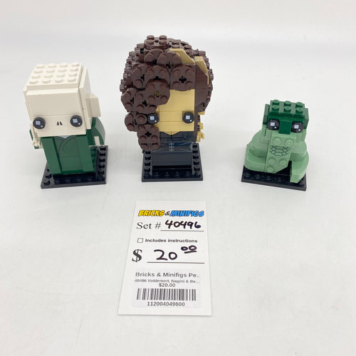 40496 Voldemort, Nagini & Bellatrix (U) product image 1, provided for visual reference and product detail review