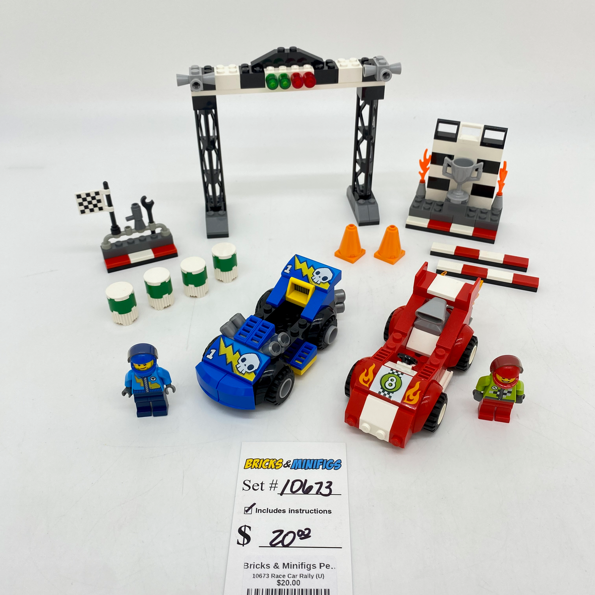 10673 Race Car Rally (U) product image 1, provided for visual reference and product detail review