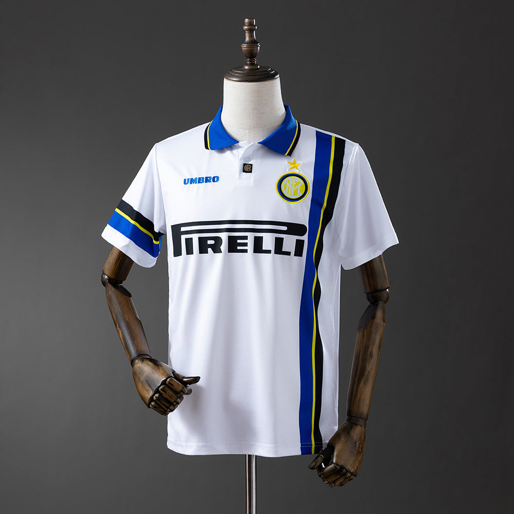 Inter Milan Jersey 1997/98 Away Retro Football Kit product image 1