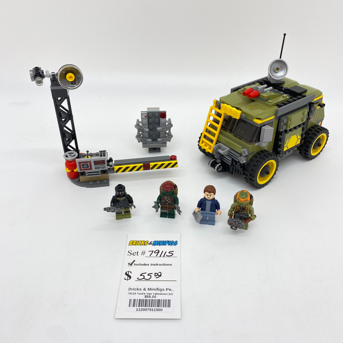 79115 Turtle Van Takedown (U) product image 1, provided for visual reference and product detail review
