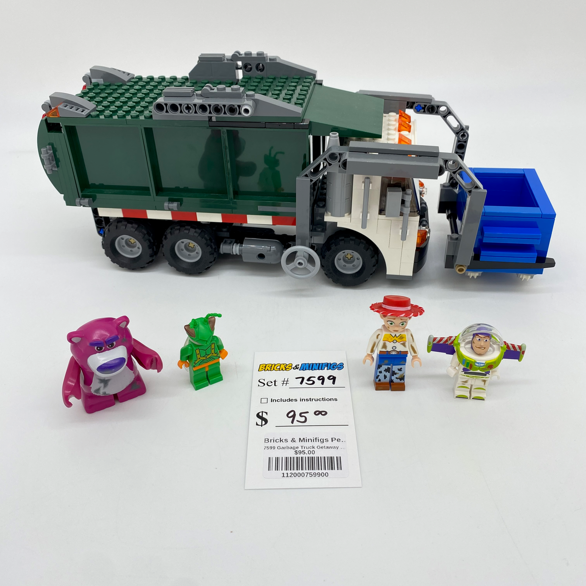 7599 Garbage Truck Getaway (U) product image 1, provided for visual reference and product detail review