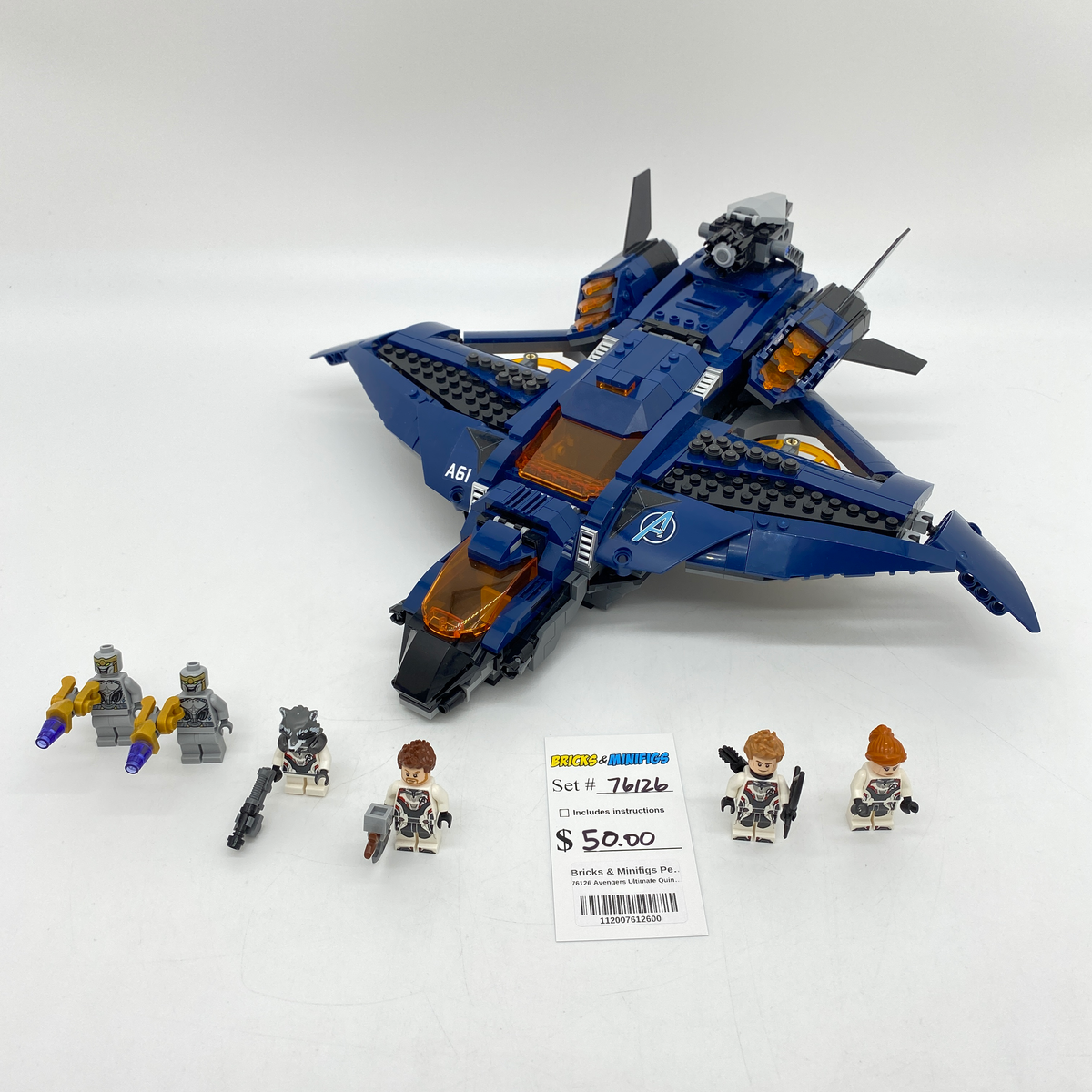 76126 Avengers Ultimate Quinjet (U) product image 1, provided for visual reference and product detail review
