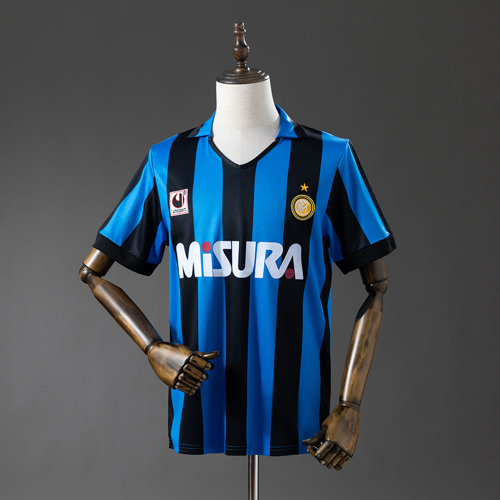 Inter Milan Jersey 1990-91 Home Retro Football Kit product image 1