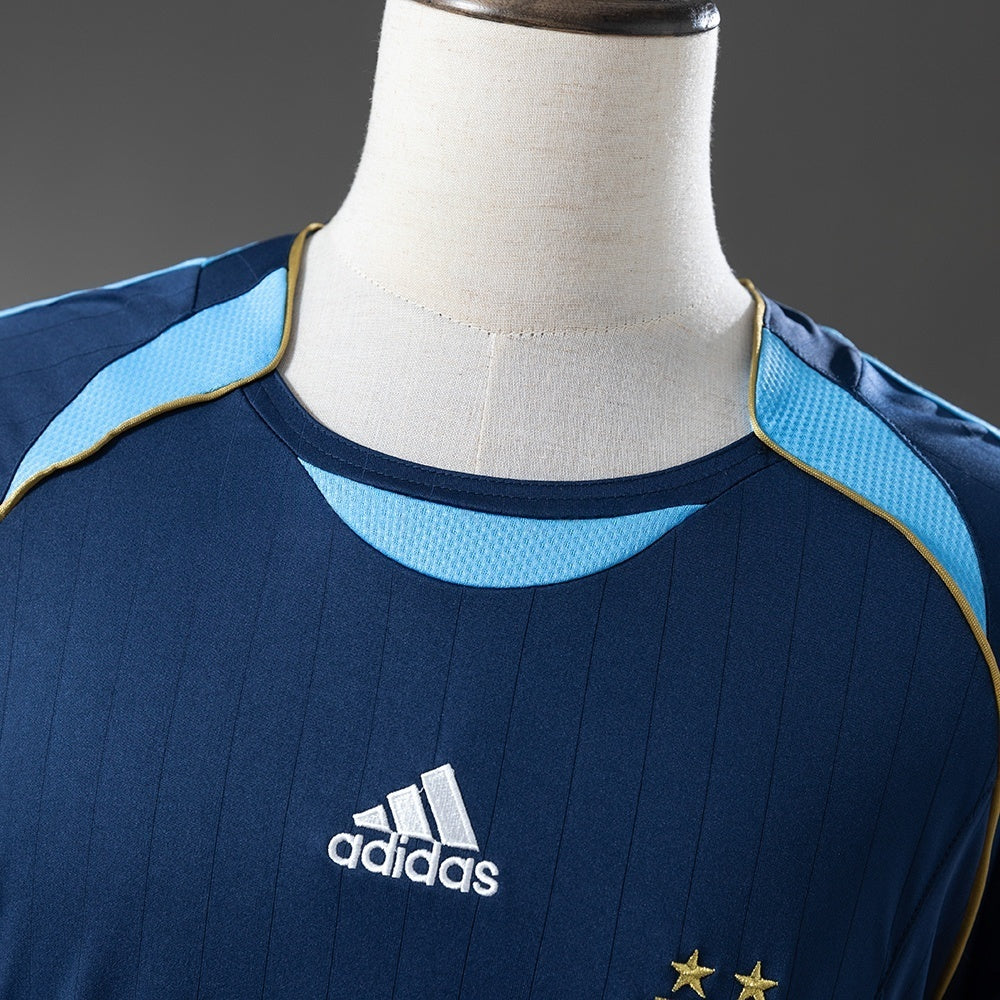 Argentina Home Jersey 2006 Retro Football Kit Long Sleeves product image 2