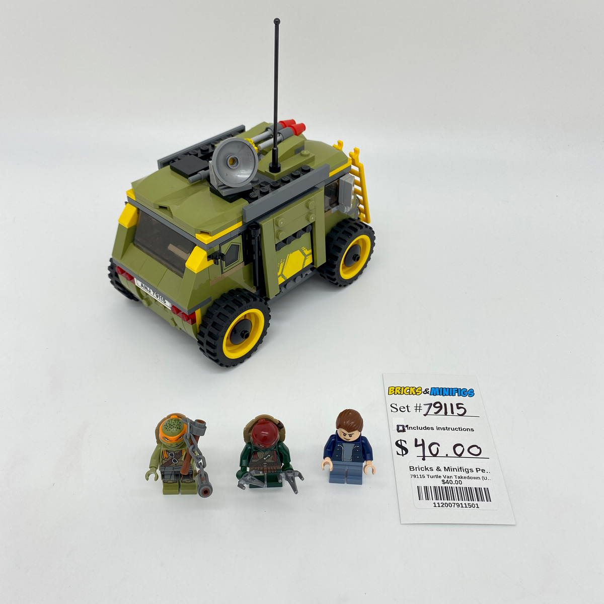 79115 Turtle Van Takedown (U1) product image 1, provided for visual reference and product detail review