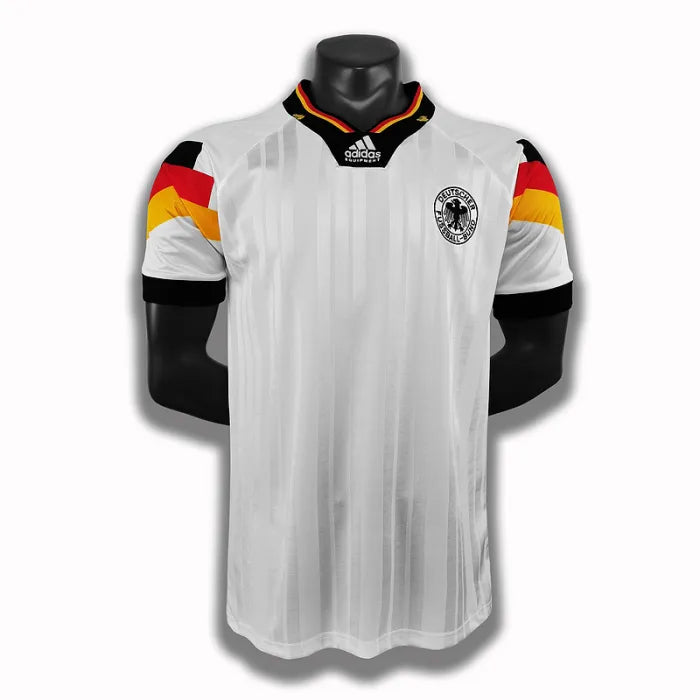 Germany Retro Jersey 1992 Home Football Soccer Shirt