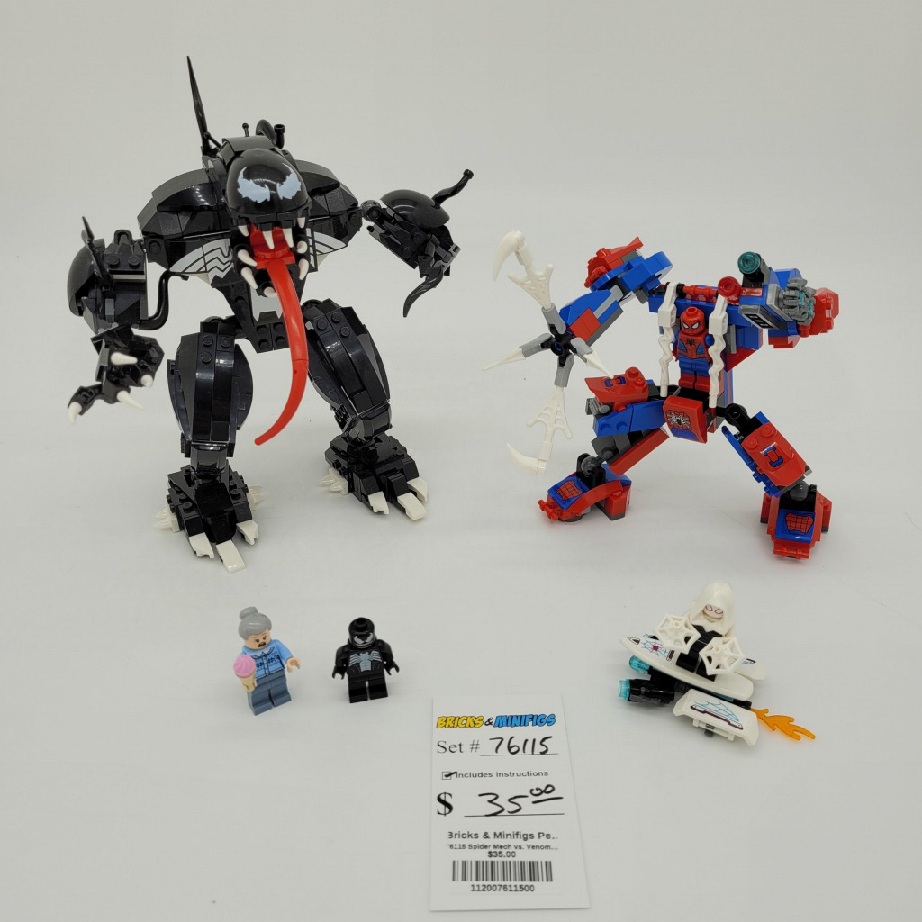 76115 Spider Mech vs. Venom (U) product image 1, provided for visual reference and product detail review