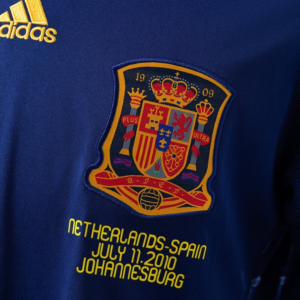 Spain Jersey 2010 Away Retro Football Kit Long Sleeves product image 4