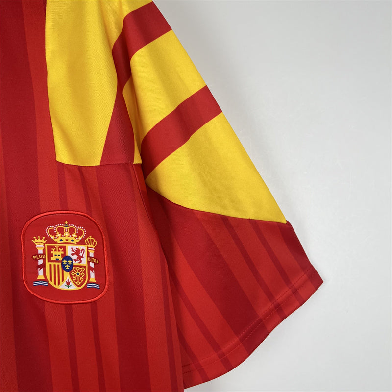 Spain Jersey Home kit 1992 1994 Retro Football Team Soccer product image 5