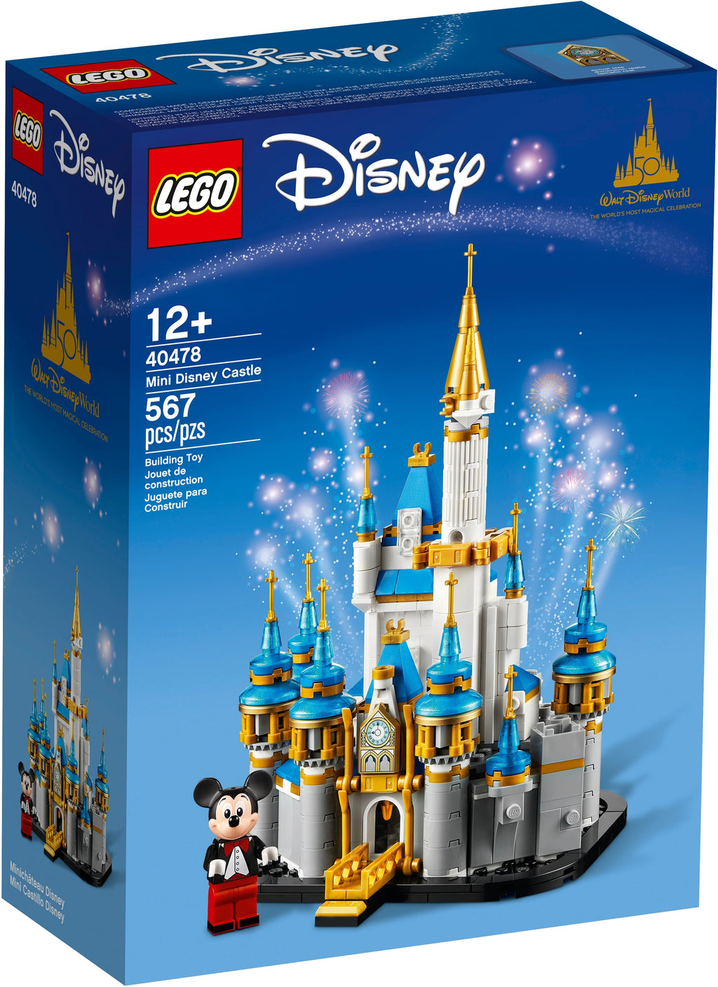 40478 Mini Disney Castle product image 1, provided for visual reference and product detail review