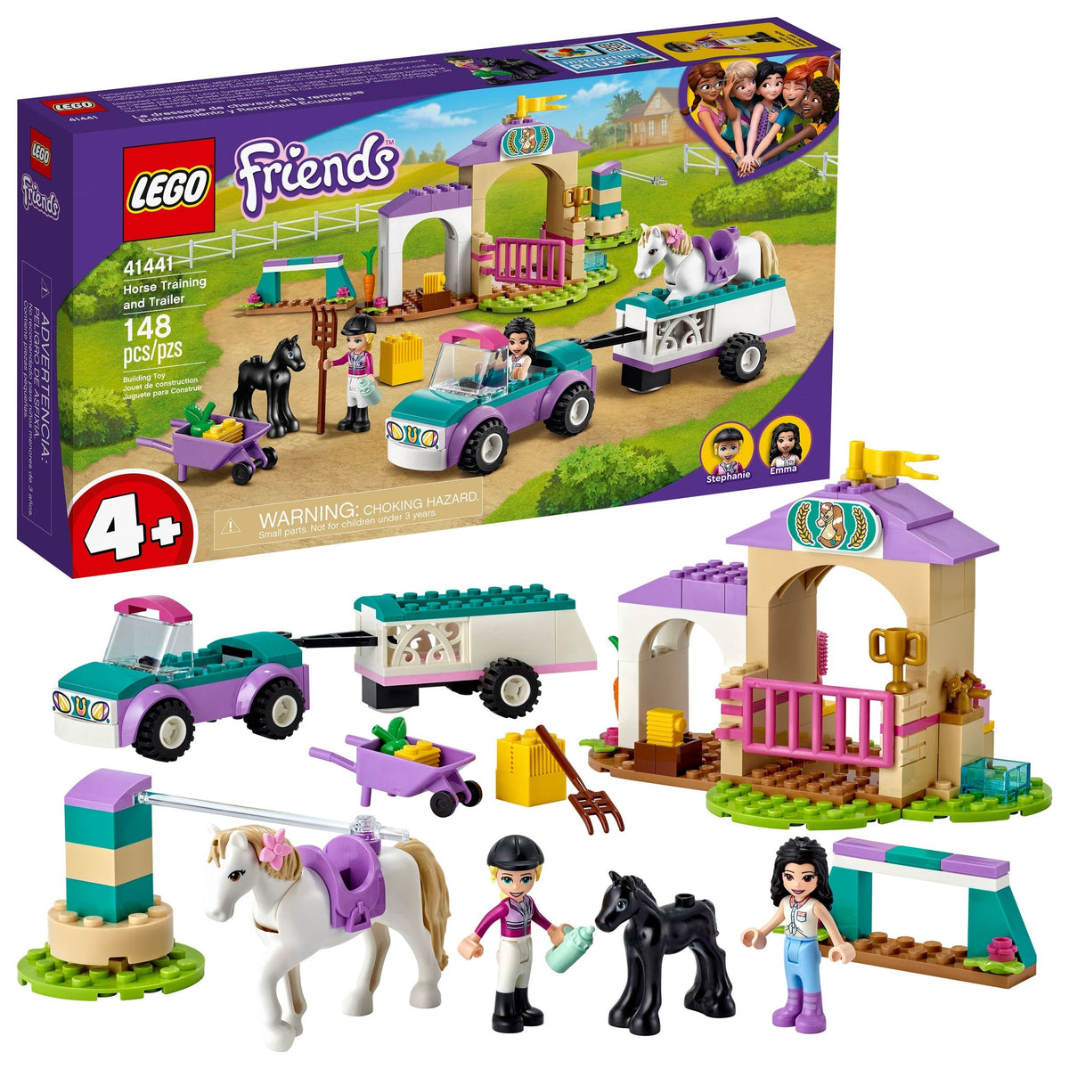41441 Horse Training and Trailer product image 1, provided for visual reference and product detail review