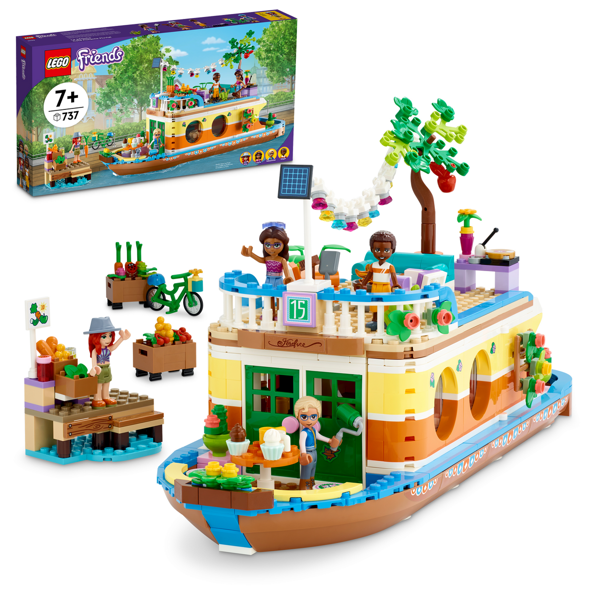 41702 Canal Houseboat* product image 2, provided for visual reference and product detail review
