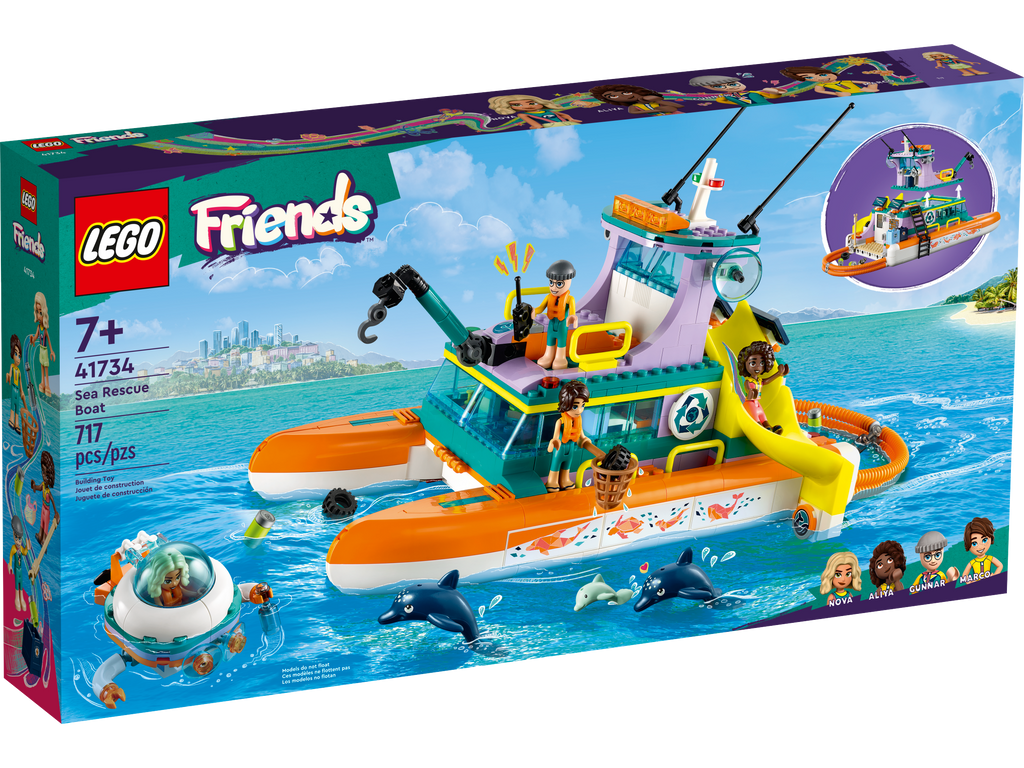 41734 Sea Rescue Boat product image 1, provided for visual reference and product detail review