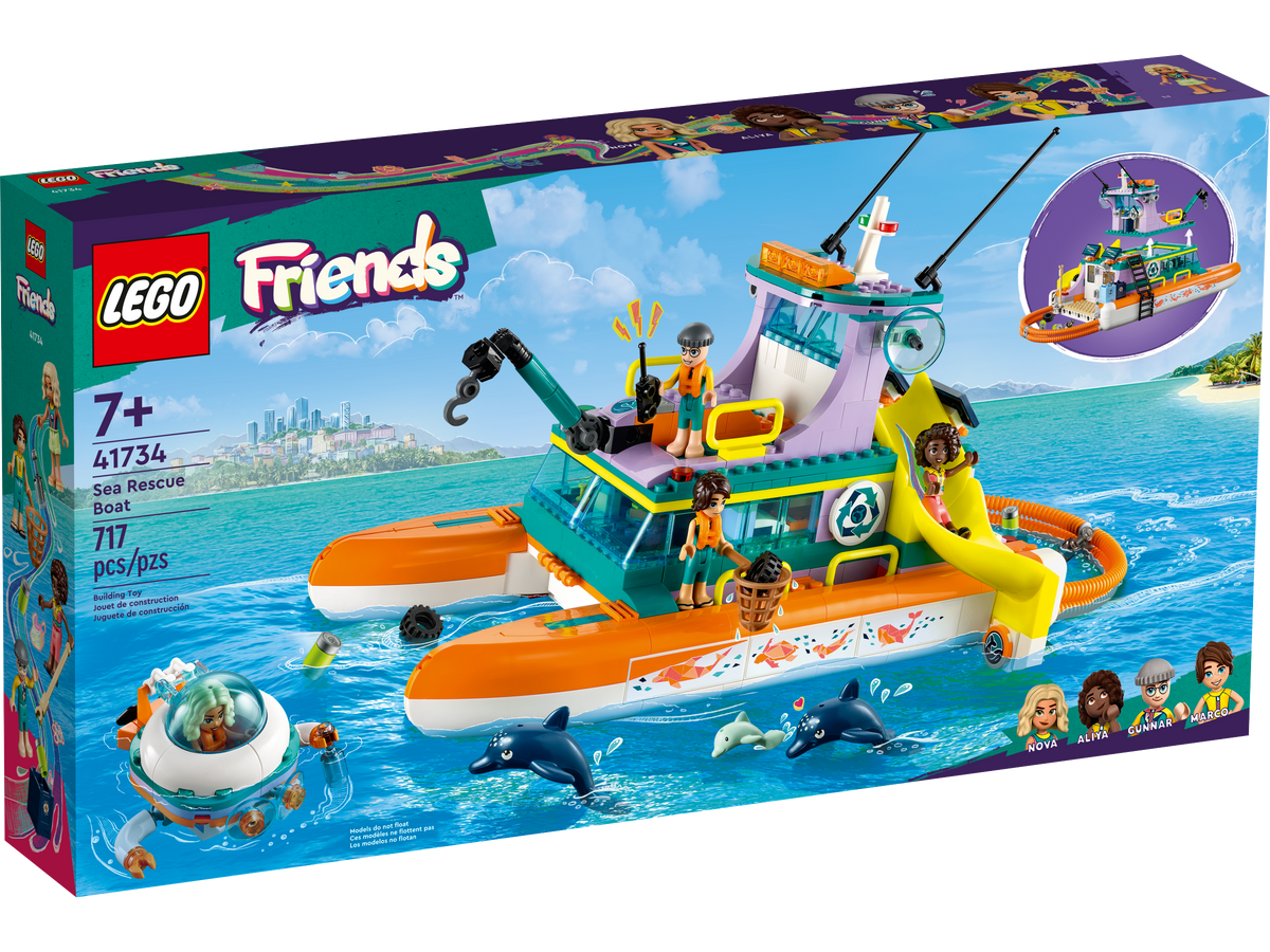 41734 Sea Rescue Boat product image 1, provided for visual reference and product detail review