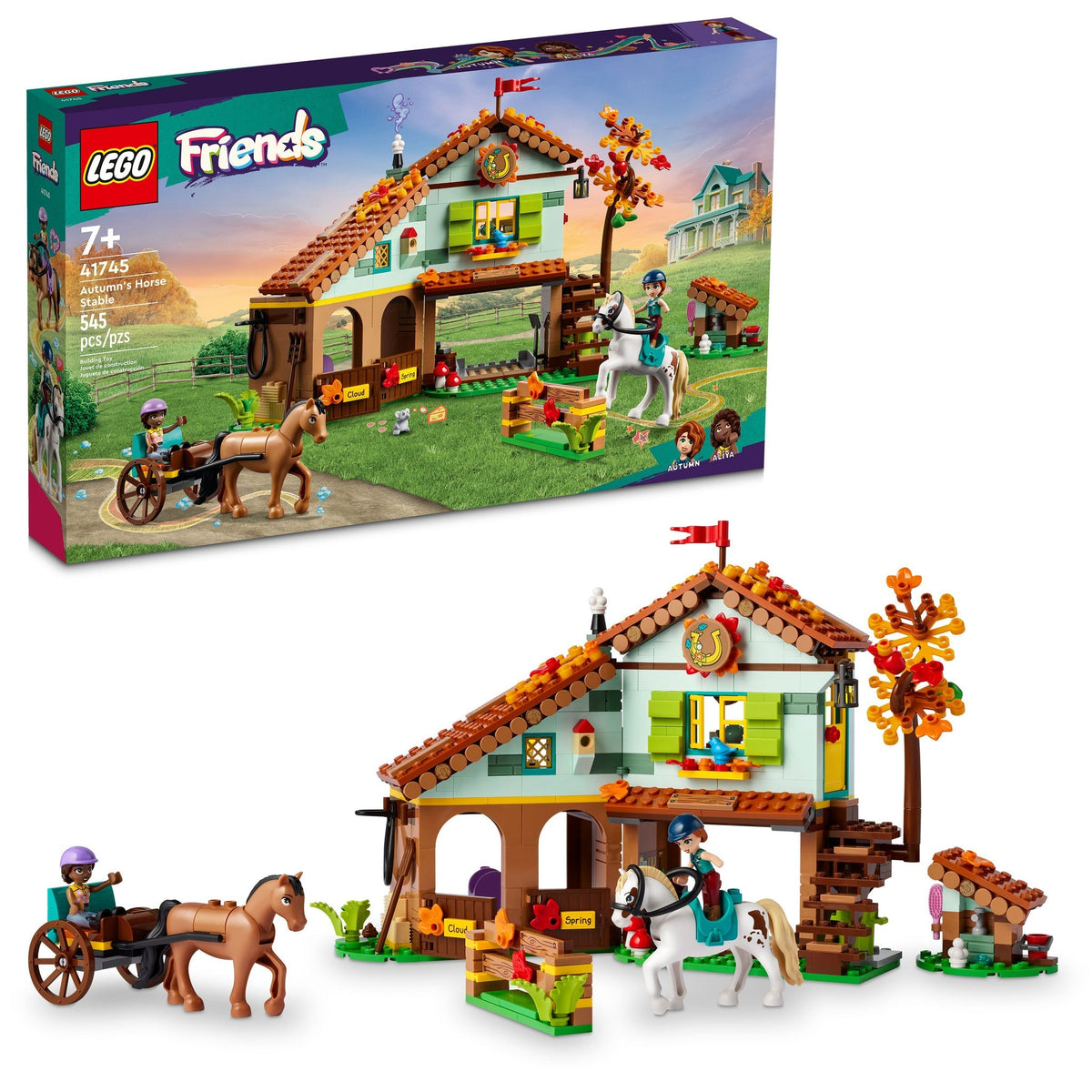 41745 Autumn's Horse Stable product image 2, provided for visual reference and product detail review