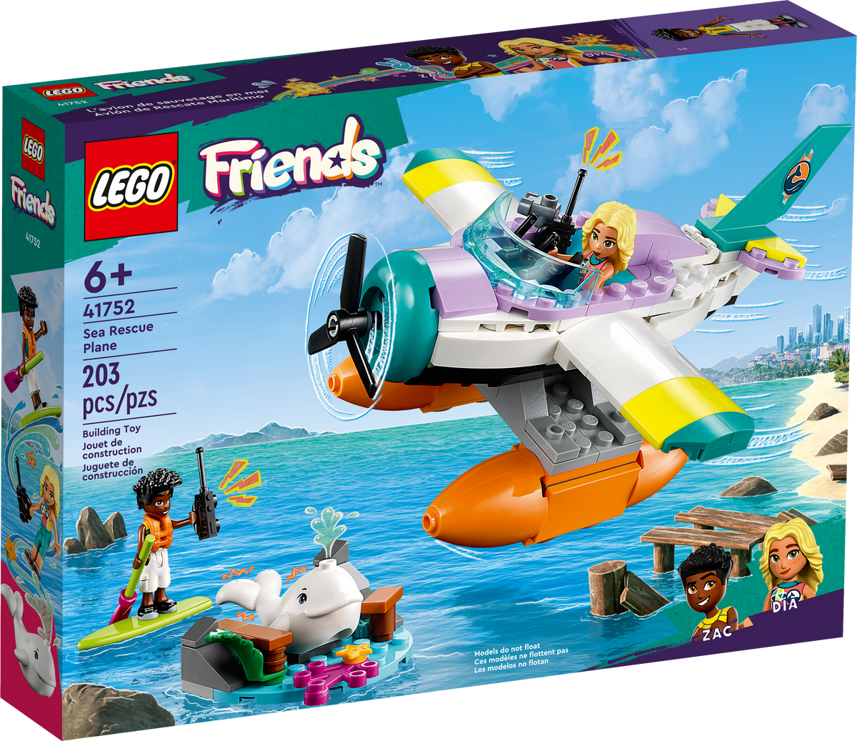41752 Sea Rescue Plane product image 2, provided for visual reference and product detail review