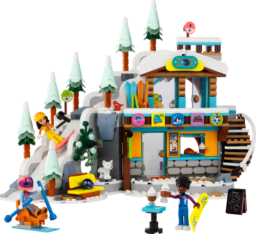 41756 Holiday Ski Slope and Café product image 3, provided for visual reference and product detail review