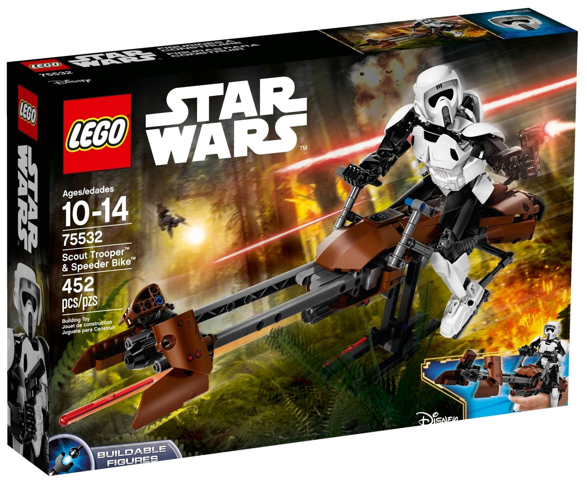 75532 Scout Trooper & Speeder Bike product image 1, provided for visual reference and product detail review