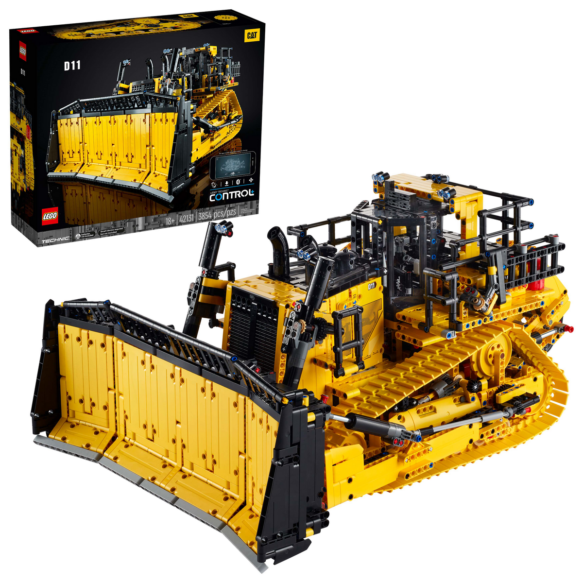 42131 App-Controlled Cat® D11 Bulldozer product image 1, provided for visual reference and product detail review
