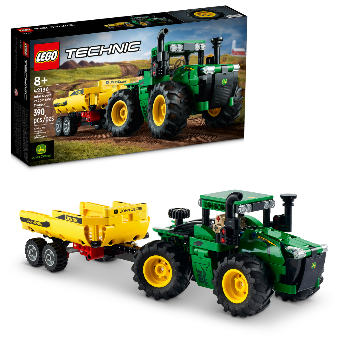 42136 John Deere 9620R 4WD Tractor product image 1, provided for visual reference and product detail review