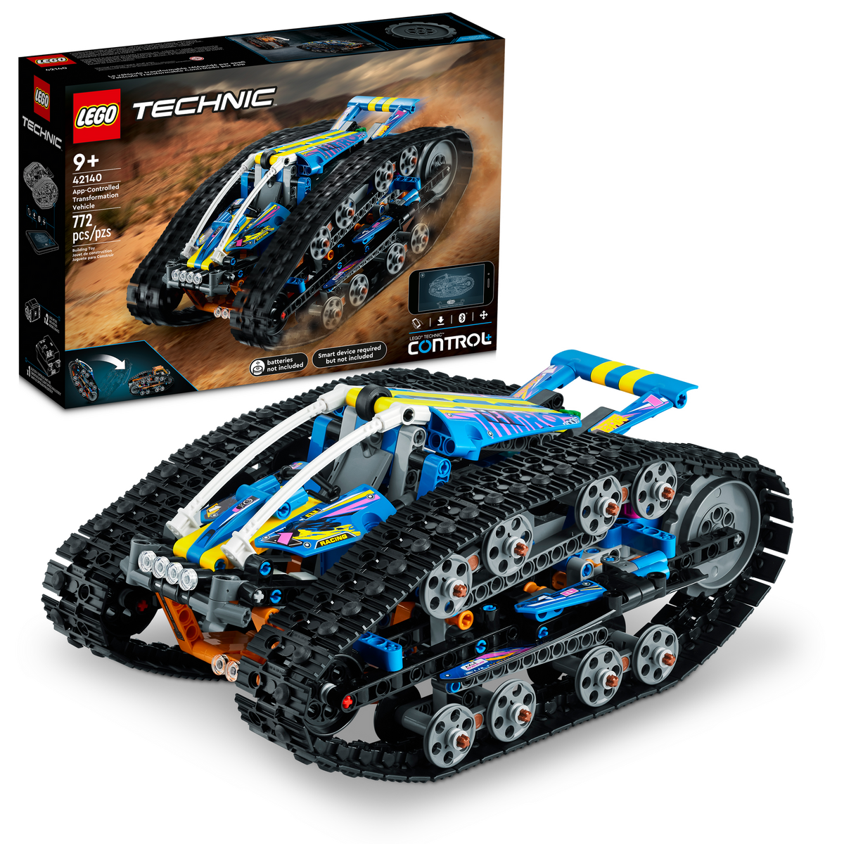 42140 App-Controlled Transformation Vehicle product image 1, provided for visual reference and product detail review