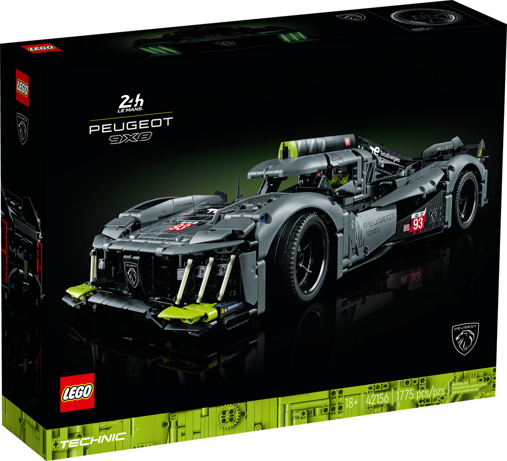 42156 PEUGEOT 9X8 24H Le Mans Hybrid Hypercar* product image 2, provided for visual reference and product detail review