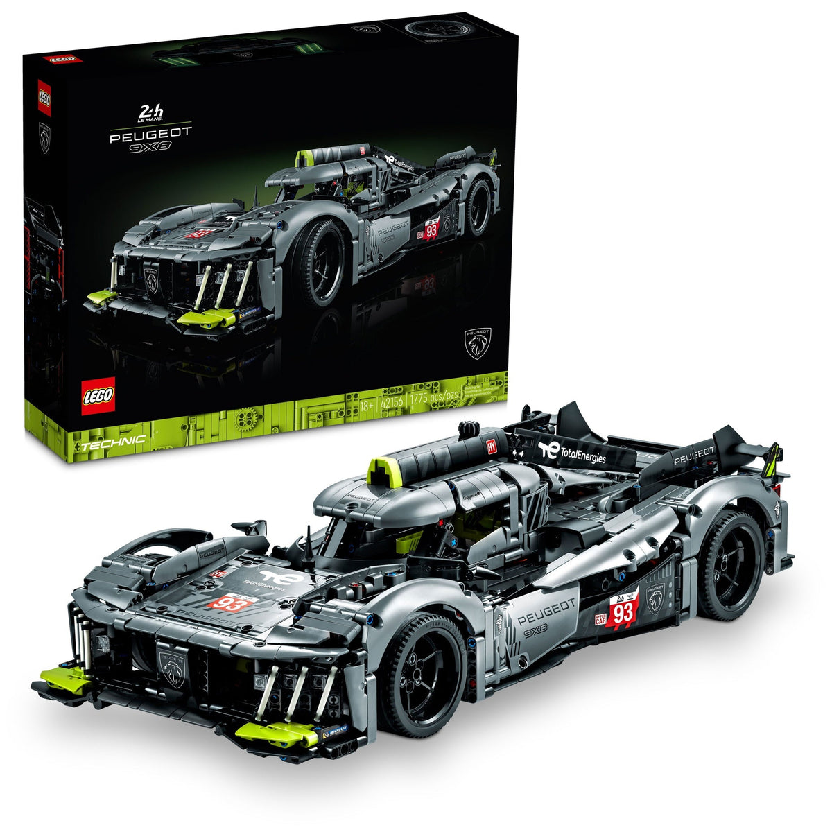 42156 PEUGEOT 9X8 24H Le Mans Hybrid Hypercar* product image 1, provided for visual reference and product detail review