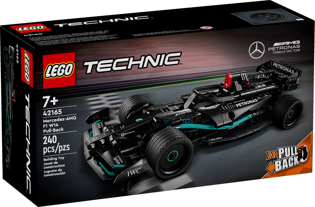 42165 Mercedes-AMG F1 W14 Pull-Back* product image 2, provided for visual reference and product detail review