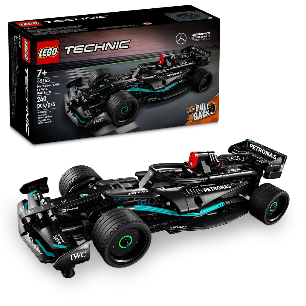 42165 Mercedes-AMG F1 W14 Pull-Back* product image 1, provided for visual reference and product detail review