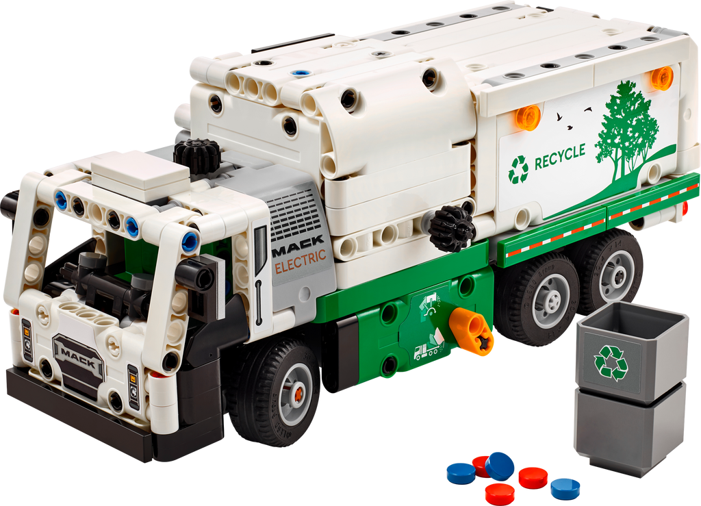 42167 Mack LR Electric Garbage Truck product image 3, provided for visual reference and product detail review