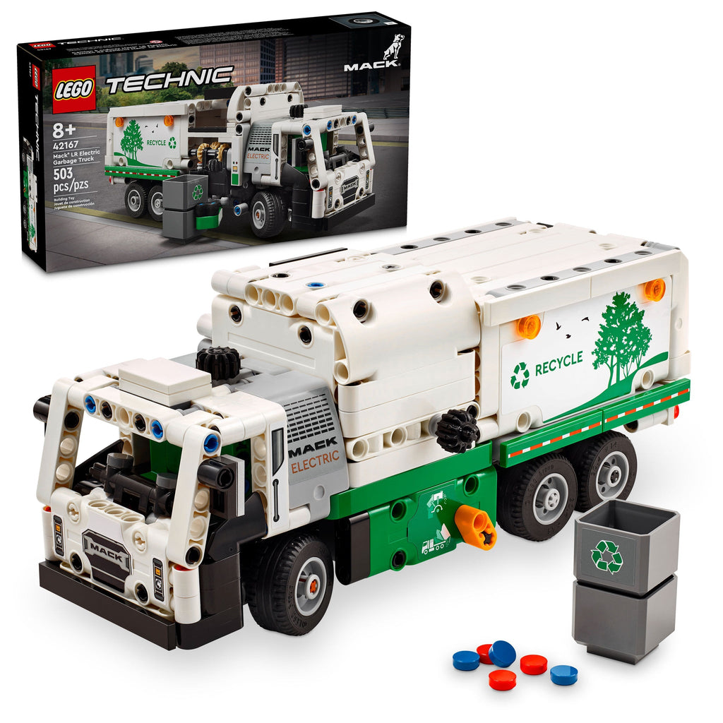 42167 Mack LR Electric Garbage Truck product image 1, provided for visual reference and product detail review