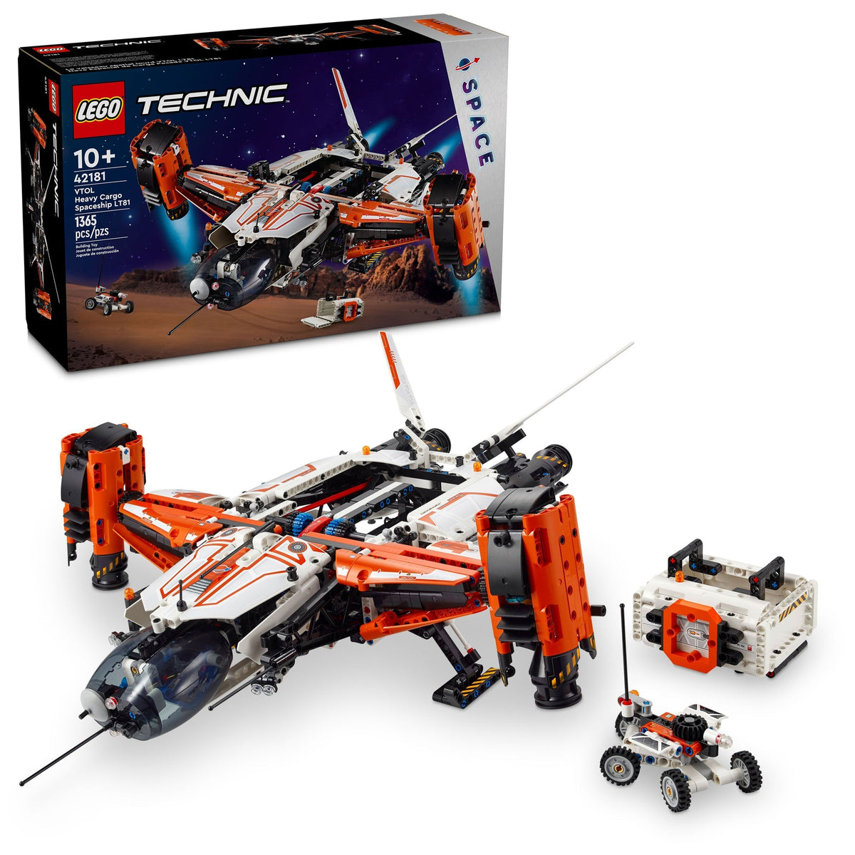 42181 VTOL Heavy Cargo Spaceship LT81 product image 1, provided for visual reference and product detail review