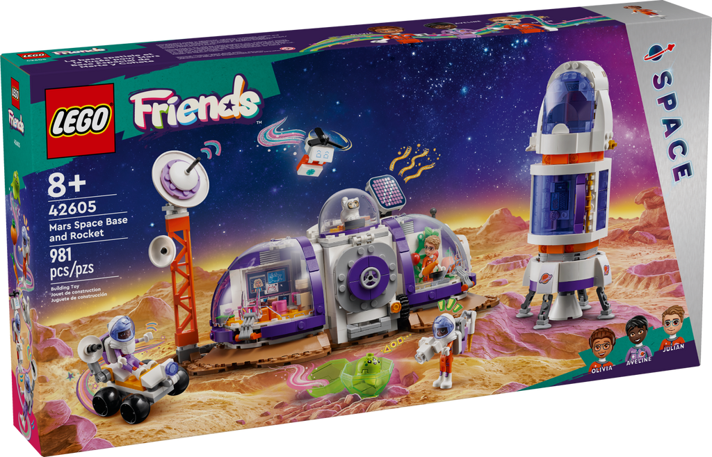 42605 Mars Space Base and Rocket* product image 2, provided for visual reference and product detail review