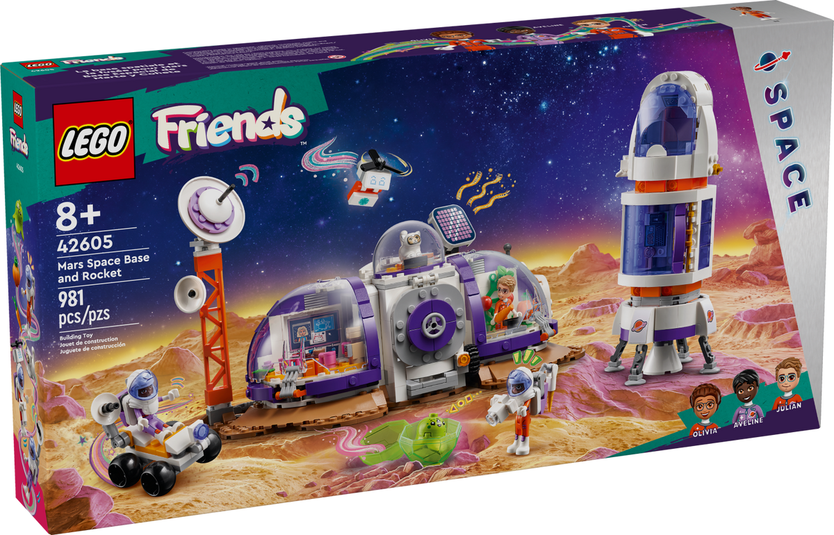 42605 Mars Space Base and Rocket* product image 2, provided for visual reference and product detail review