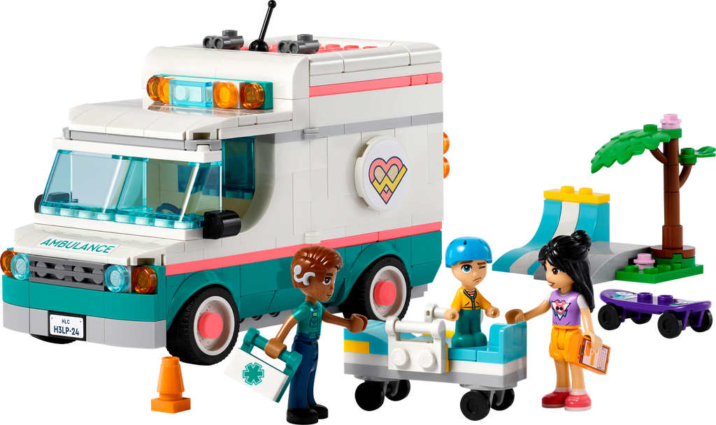 42613 Heartlake City Hospital Ambulance product image 3, provided for visual reference and product detail review