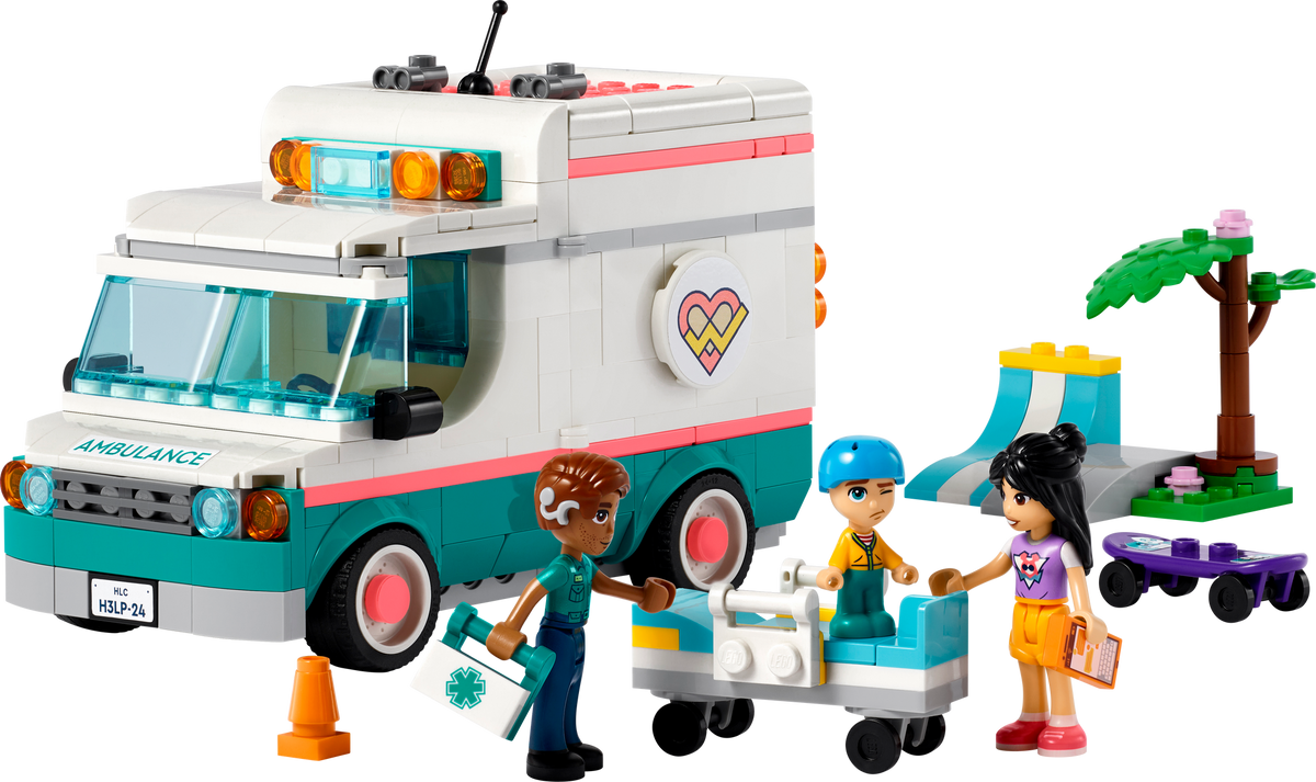 42613 Heartlake City Hospital Ambulance product image 3, provided for visual reference and product detail review