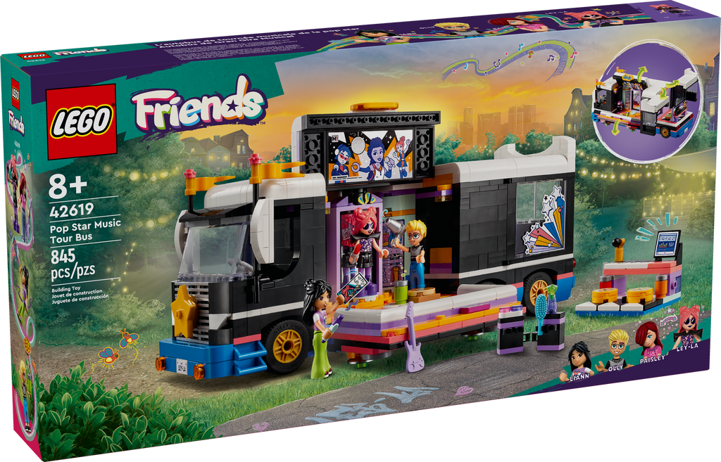 42619 Pop Star Music Tour Bus product image 2, provided for visual reference and product detail review