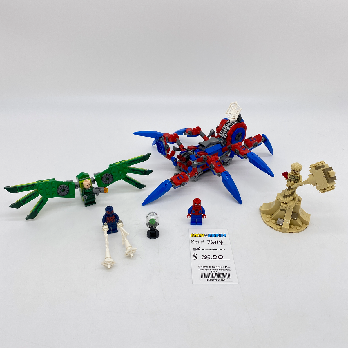 76114 Spider-Man's Spider Crawler (U) product image 1, provided for visual reference and product detail review