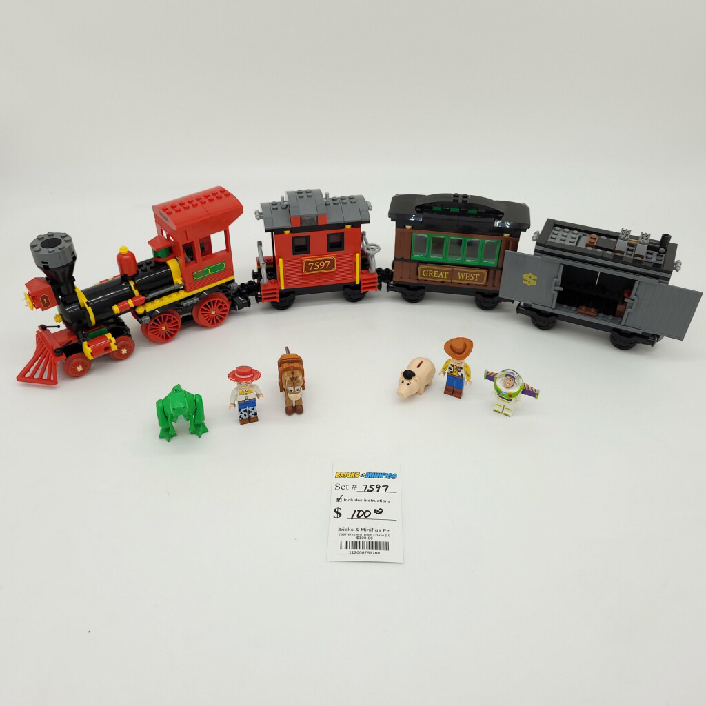 7597 Western Train Chase (U) product image 1, provided for visual reference and product detail review