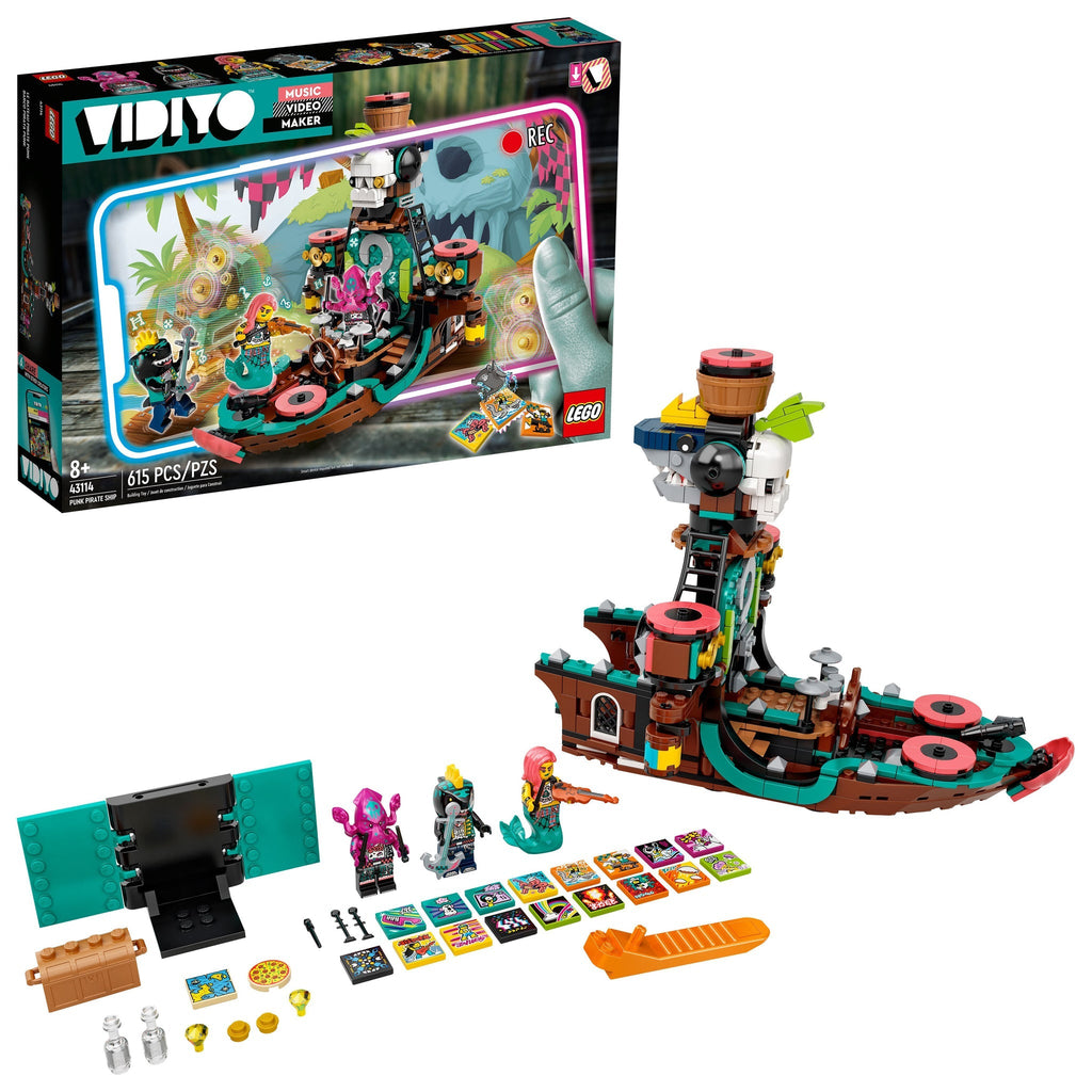 43114 Punk Pirate Ship product image 1, provided for visual reference and product detail review