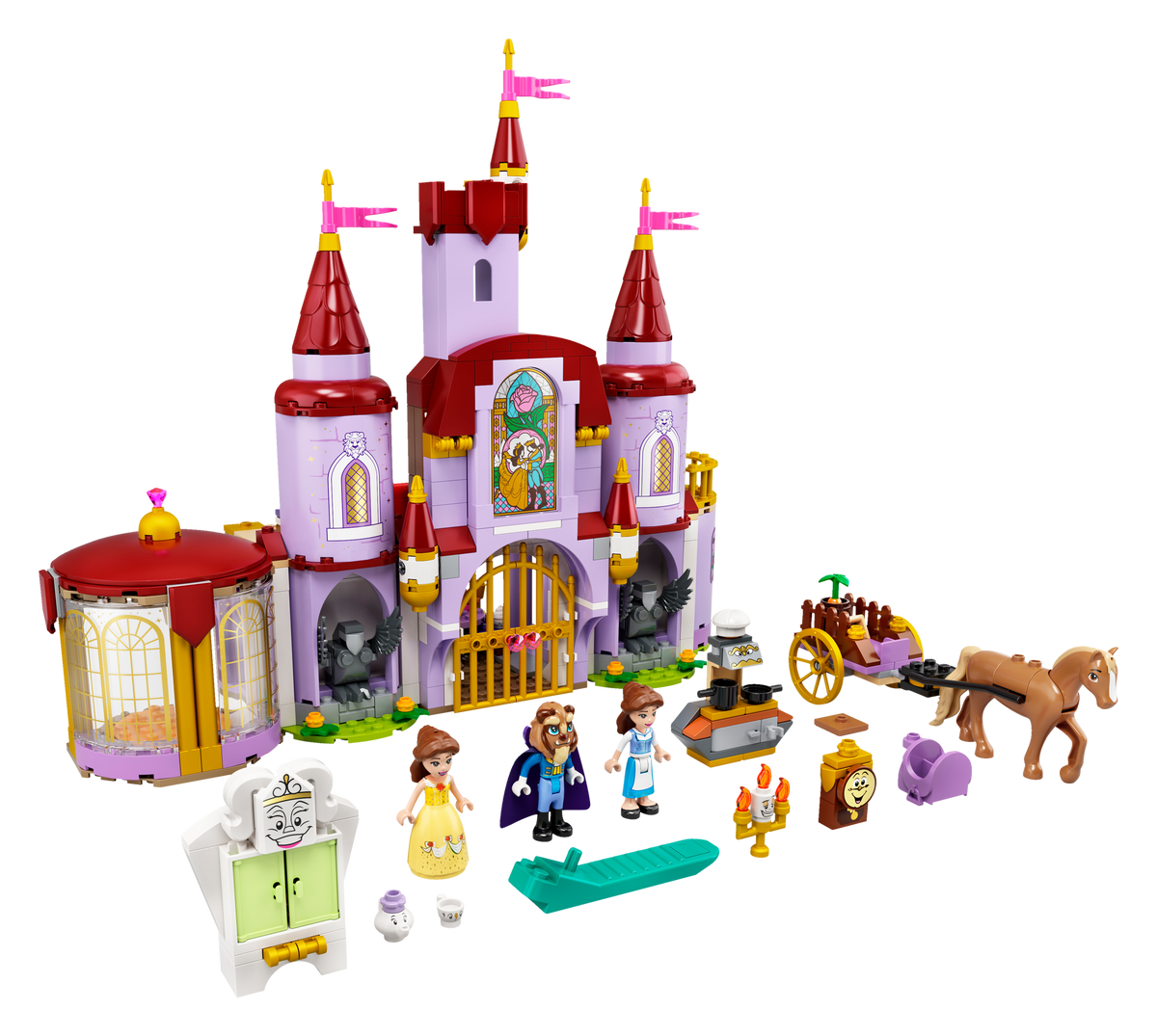 43196 Belle and the Beast's Castle* product image 4, provided for visual reference and product detail review