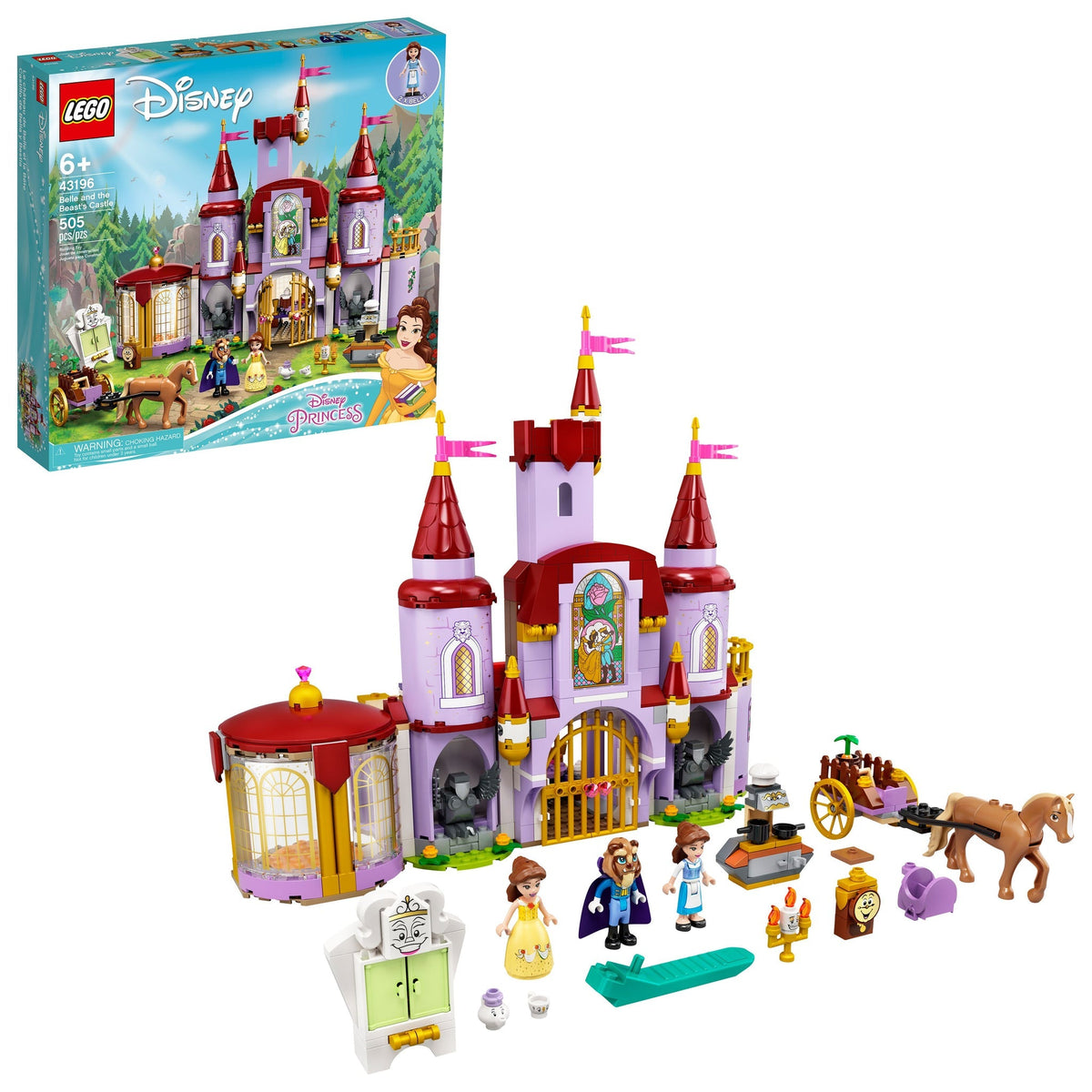 43196 Belle and the Beast's Castle* product image 1, provided for visual reference and product detail review