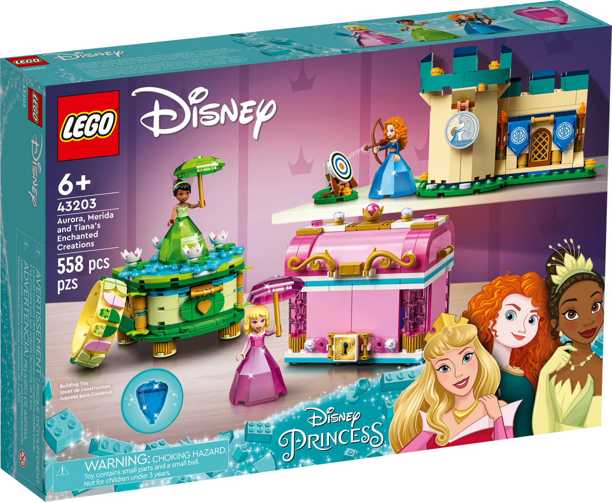 43203 Aurora, Merida and Tiana’s Enchanted Creations product image 2, provided for visual reference and product detail review